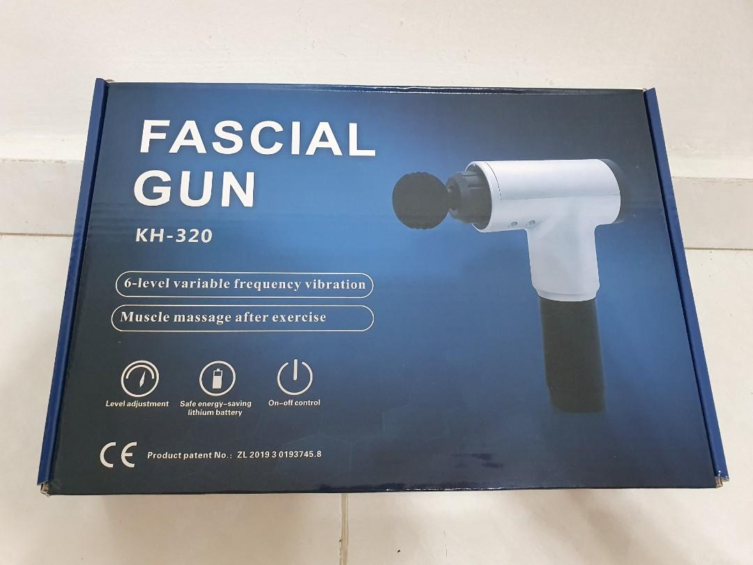 Fascial Gun KH-320, Health & Nutrition, Massage Devices on Carousell