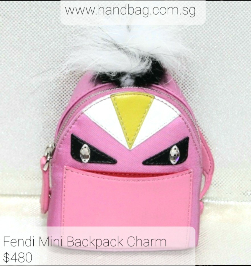 Fendi Mini Backpack Charm