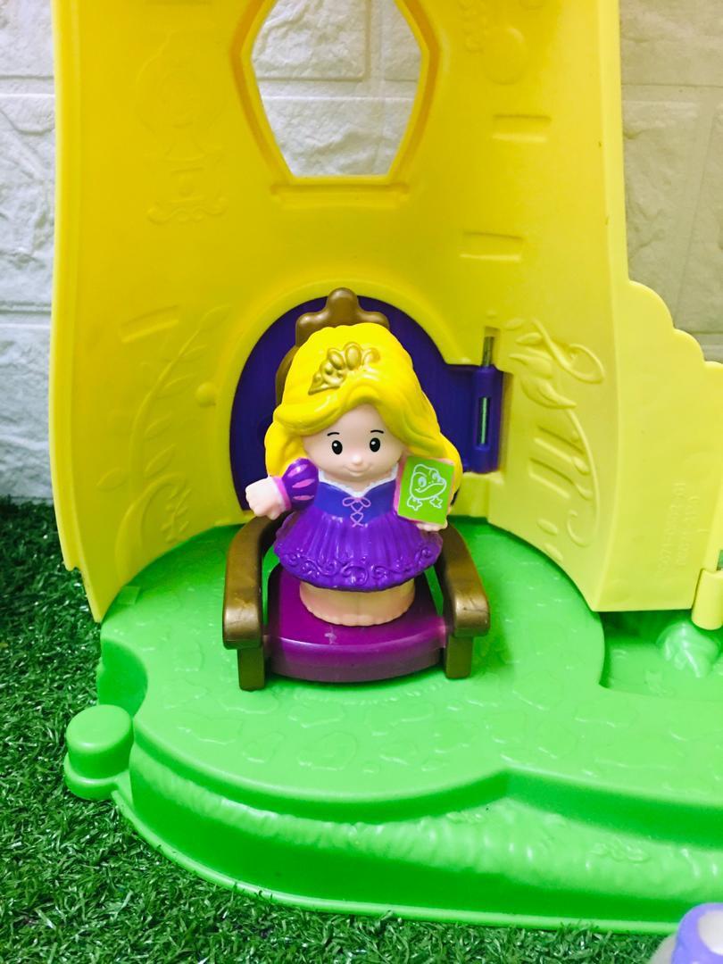 Fisher-Price Little People Disney Princess Rapunzel's Flynn Figure Musical  Tower - ToysPlus
