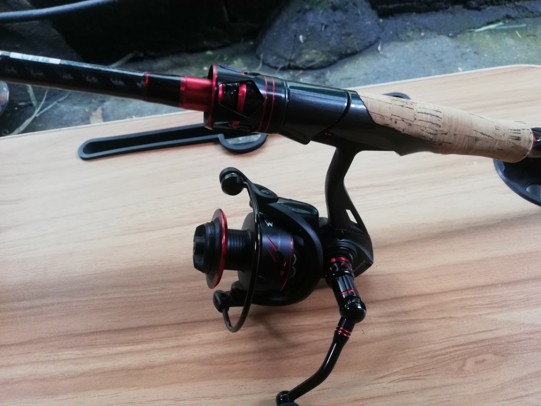 fishing rod and reel