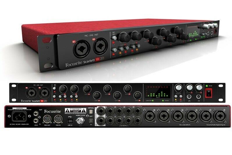 Focusrite Scarlett 18i20 Audio Interface(1st Gen.), 興趣及遊戲 