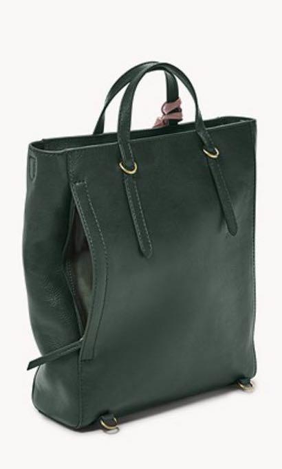 Camilla convertible top backpack teal