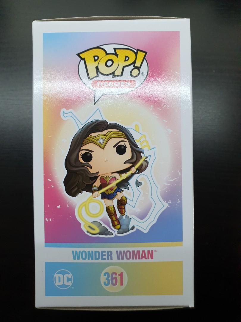 Figurine Wonder Woman Lightning / Wonder Woman 1984 / Funko Pop Heroes 361  / Exclusive NYCC 2020 / GITD