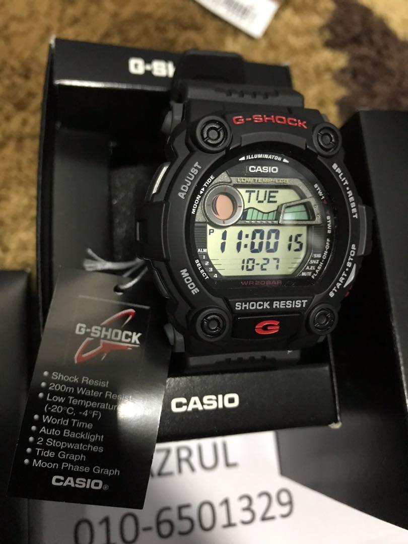 G shock mat moto hitam outlet