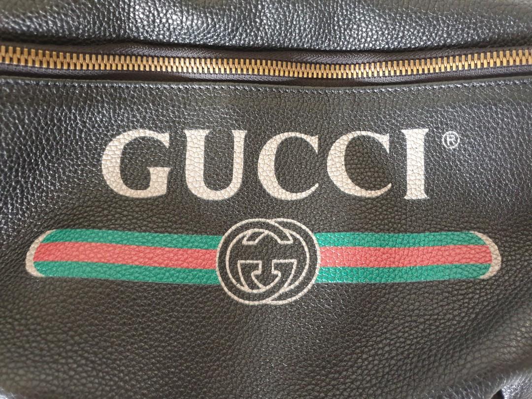 Gucci belt bum bag Large (Category: Luxury Bags & Wallets) located in Muntinlupa City. Submitted by bindabella (Listing ID 1044901606, Image 2). Description: Original. Gucci leather belt bag. Large. Unisex..