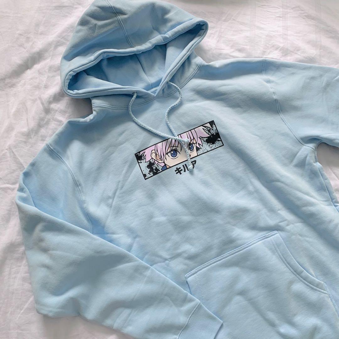 Hypland Hunter X Hunter Killua Zoldyck Powder Blue Hoodie HXH