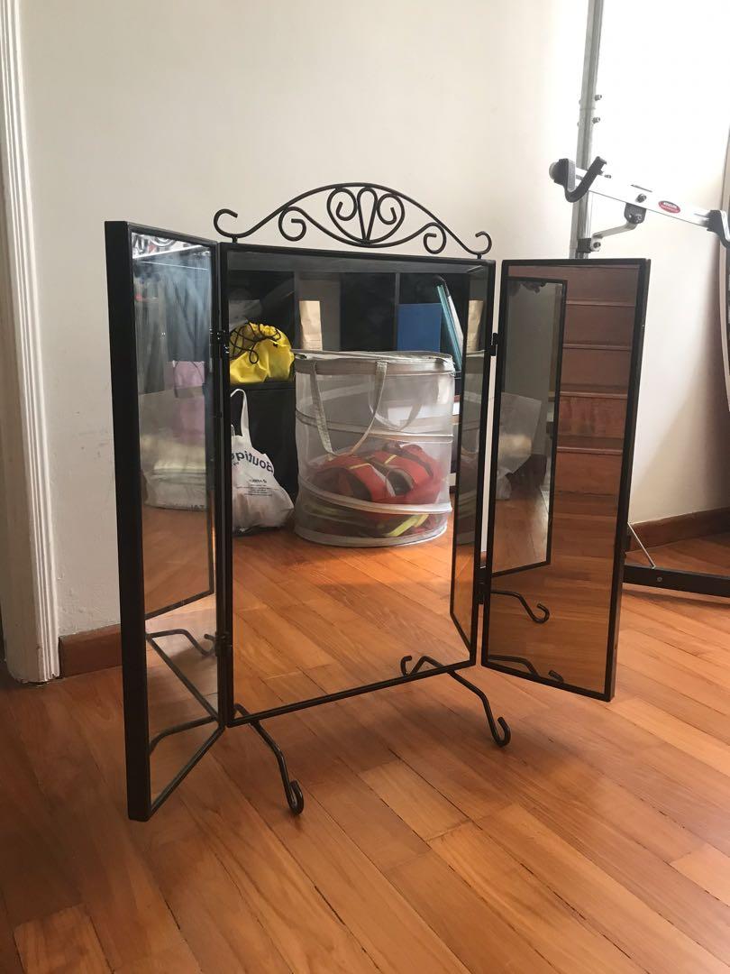 IKEA table mirror, Furniture & Home Living, Furniture, Tables & Sets on ...