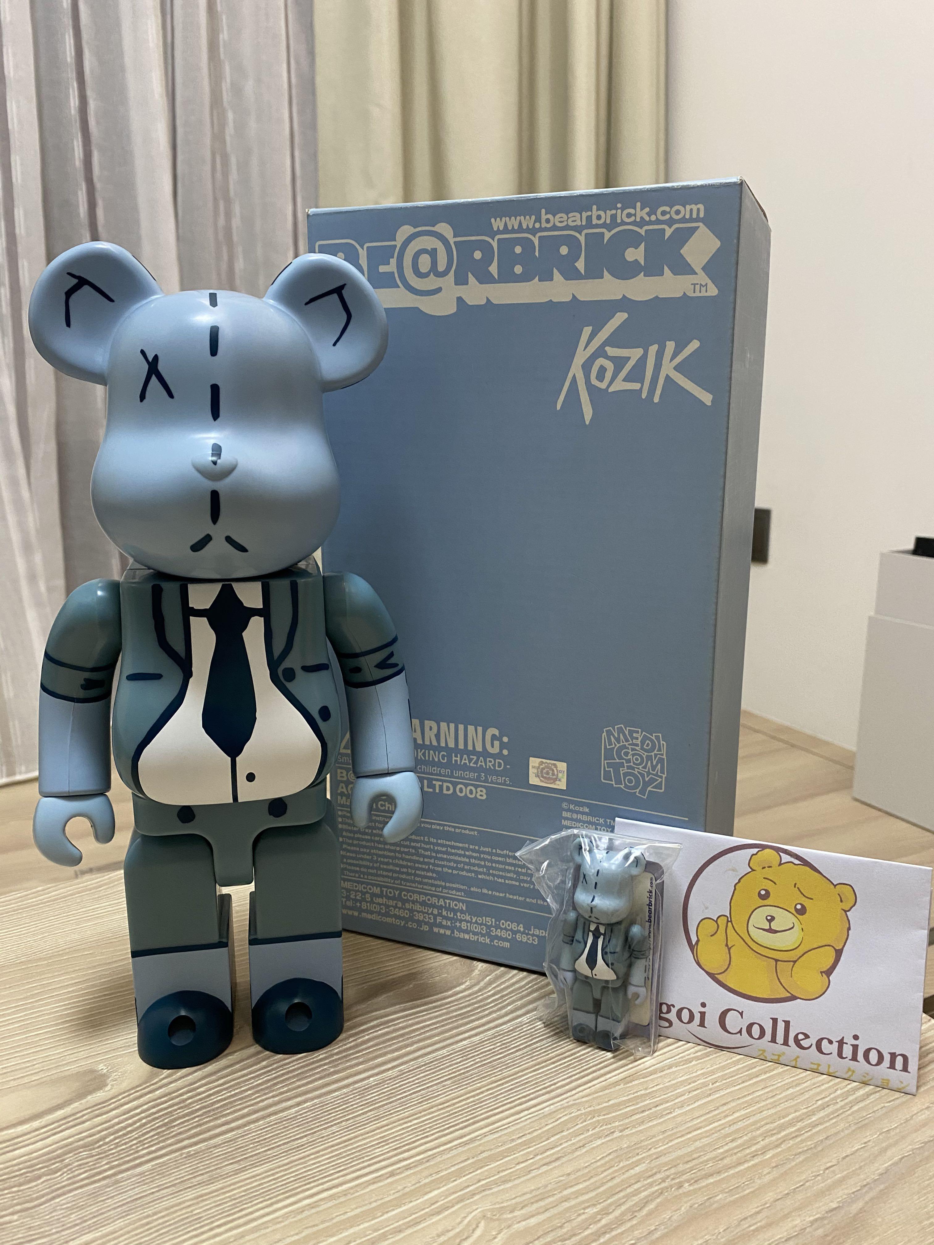 BE＠RBRICK Kozik ベアブリック 400% 100%セット 【公式通販】