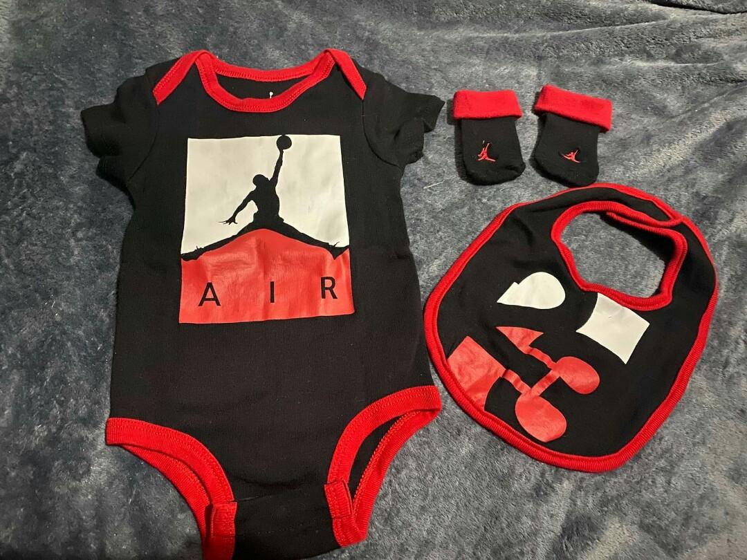 jordan onesie set