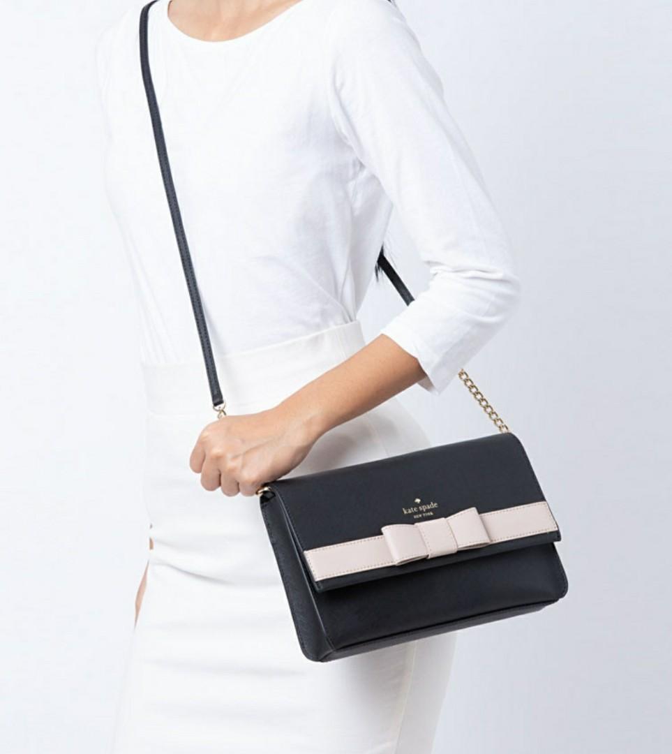 Kate Spade Kirk Park Veronique Saffiano Leather Crossbody Luxury Bags Wallets on Carousell