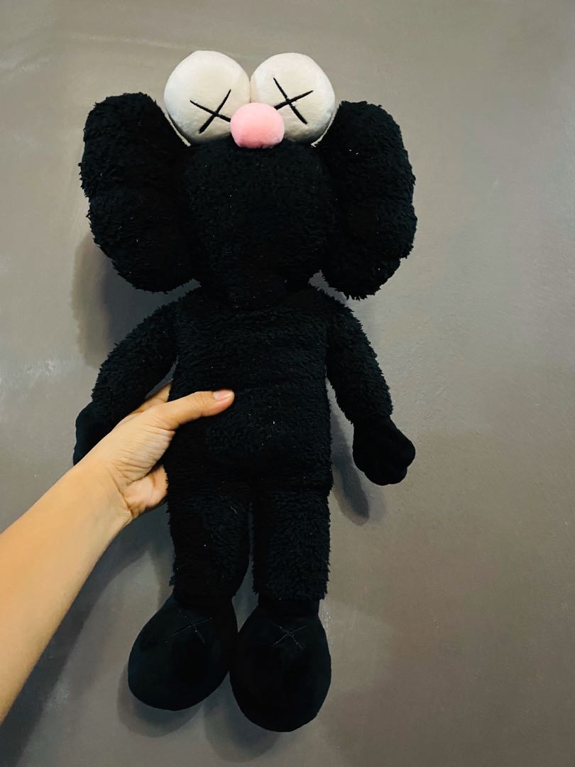 Kaws bff plush black hotsell