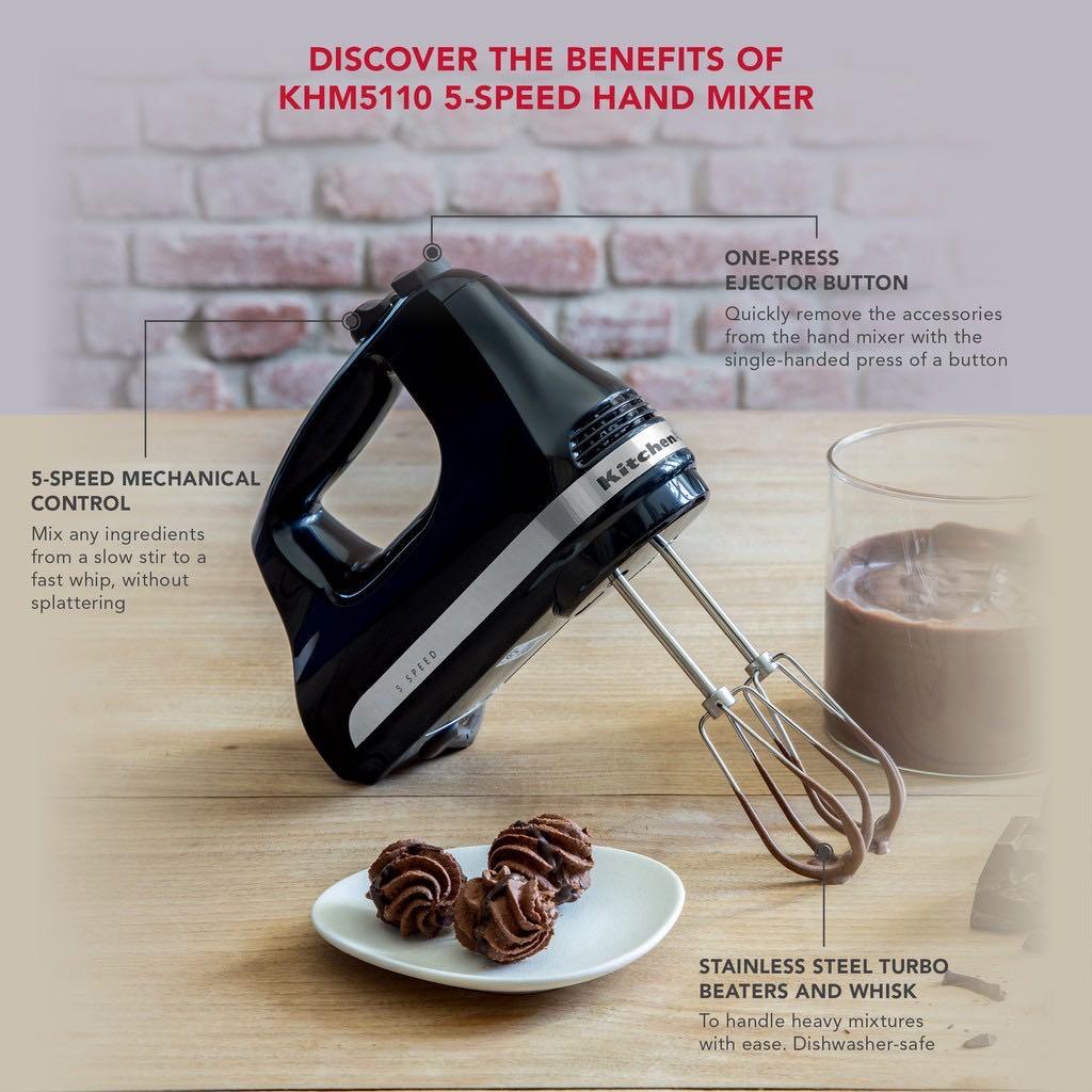 kitchen 5 speed hand mixer