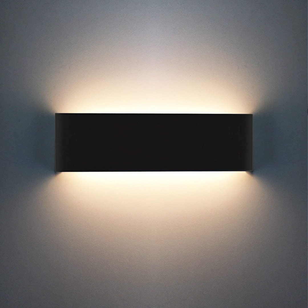 LED Indoor 1200LM Up Down Modern Aluminum Wall Light - Warm White ...