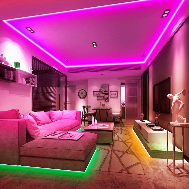 Led Strip Lights Bellababy 10m 5mx2 300leds Rgb 5050 Color Changing With 44 Keys Ir Remote Ip65 Waterproof 12v Power Christmas Home Kitchen Tv Decoration 10m White Electronics Others On Carousell
