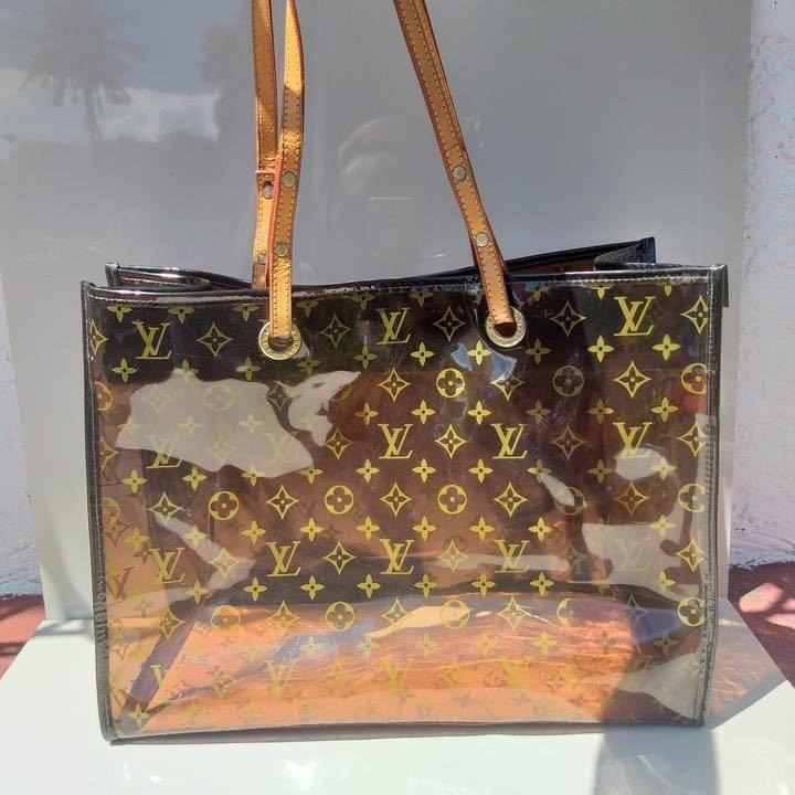 LV Clear Box Bag, Women's Fashion, Bags & Wallets, Tote Bags on Carousell