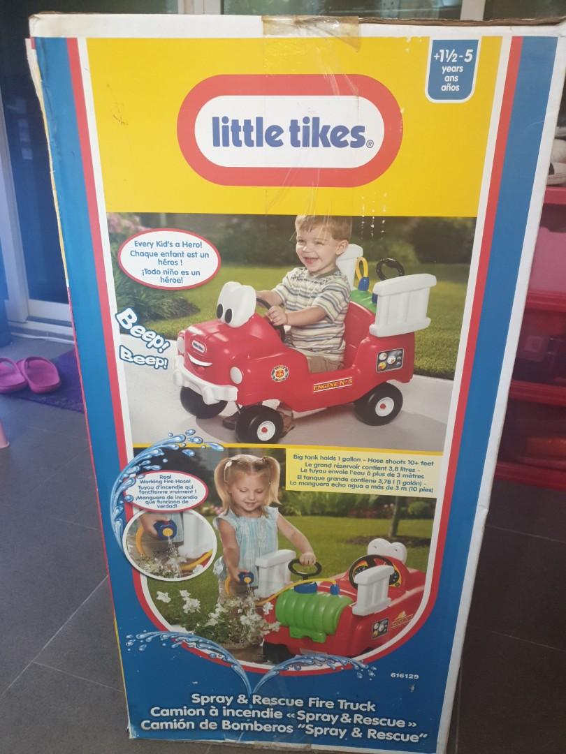 Little Tikes Spray Rescue Fire Truck Toys Games Others On Carousell