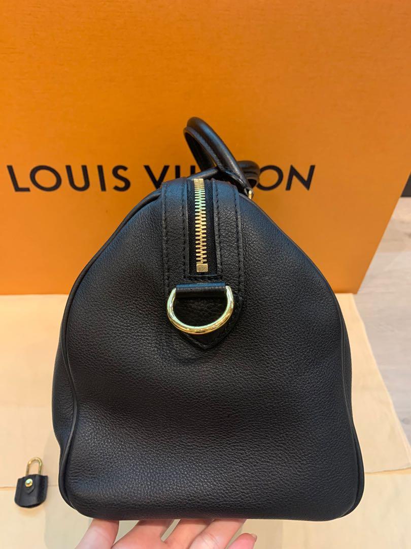 LOUIS VUITTON Sofia Coppola handbag. Leather. Suede inte…