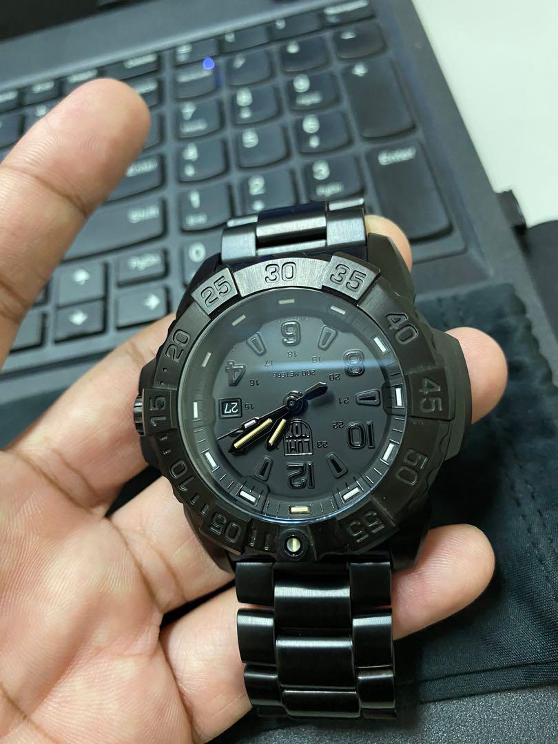 Luminox navy best sale seal steel 3252