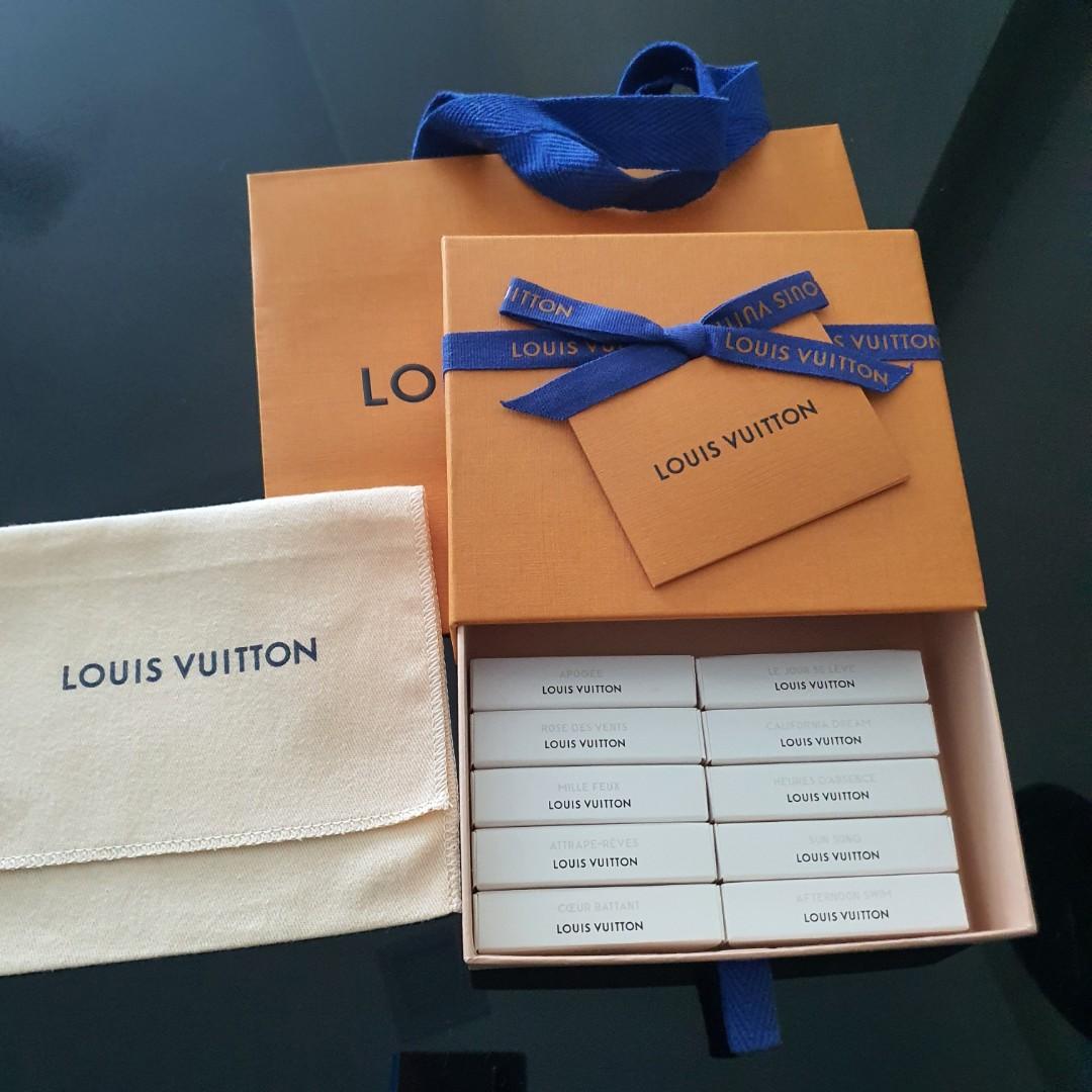 Louis Vuitton Fragrance Perfume Sample Set with Gift Box - 6 pieces х 2ml