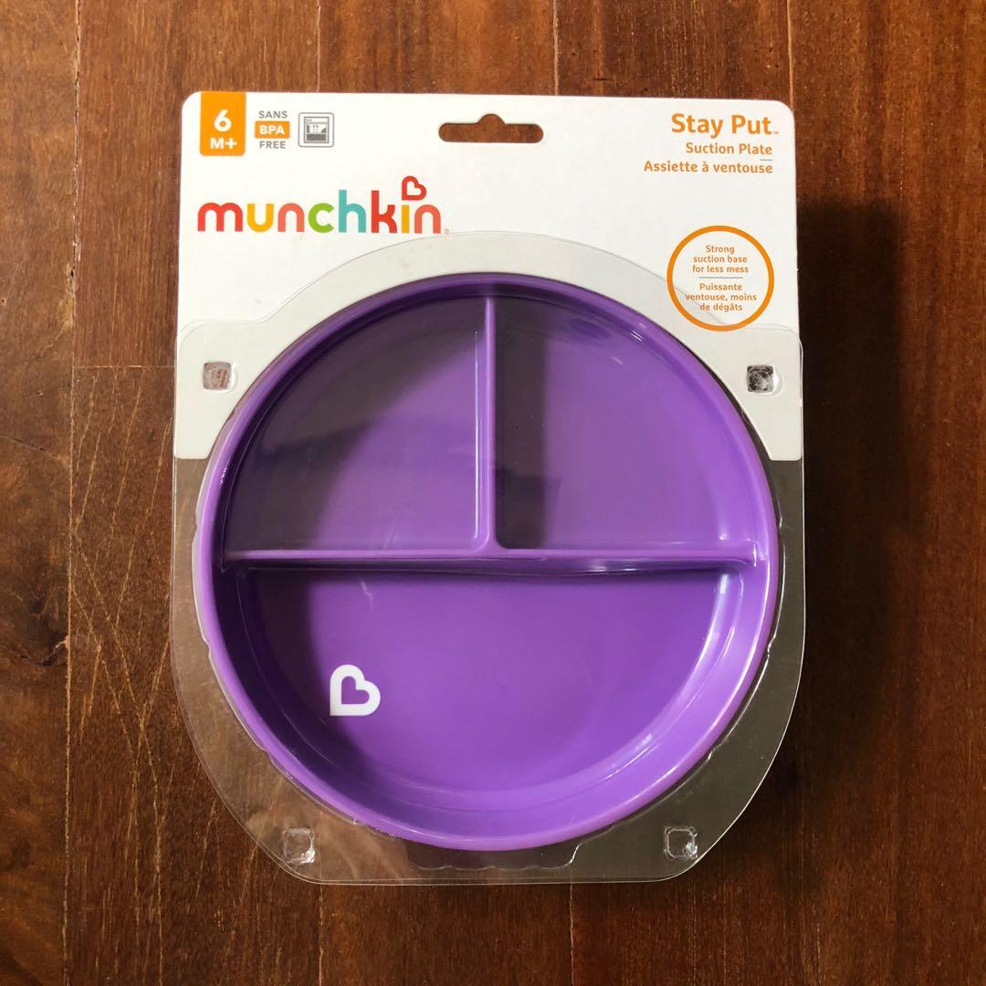 Munchkin Stay Put Suction Plate Like New Babies Kids Nursing Feeding On Carousell