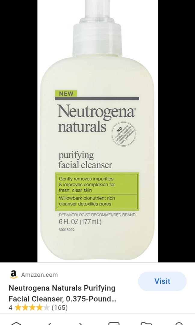 neutrogena purifying cleanser
