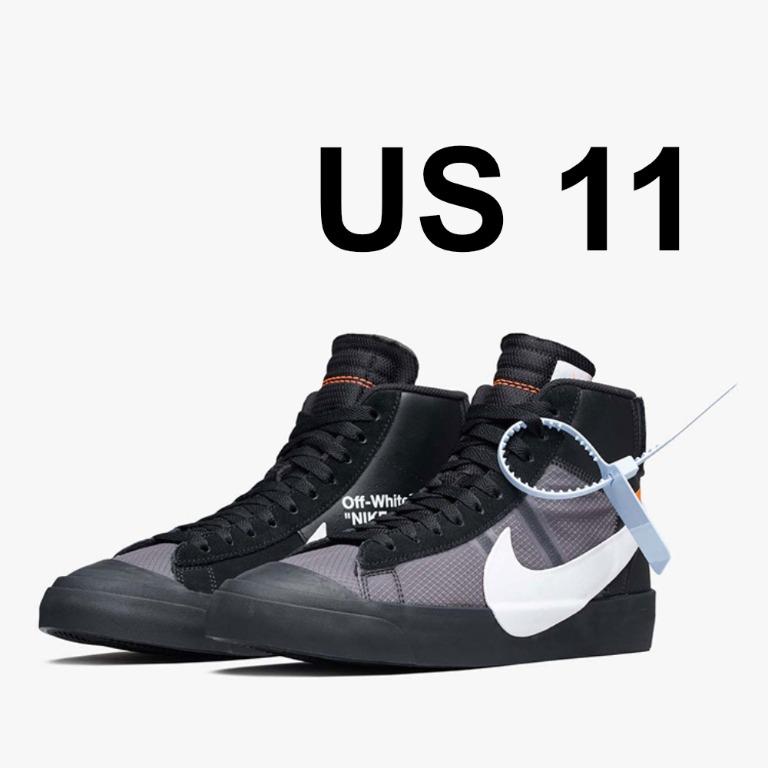 Nike Blazer Mid Off White Grim Reaper Us 11 Men S Fashion Footwear Sneakers On Carousell