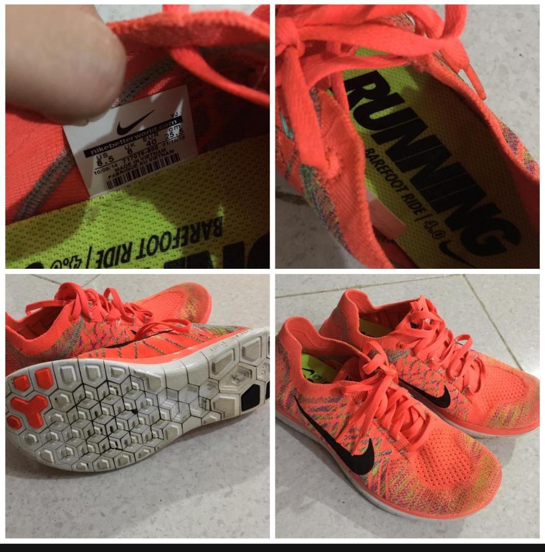 nike running barefoot ride 4.0