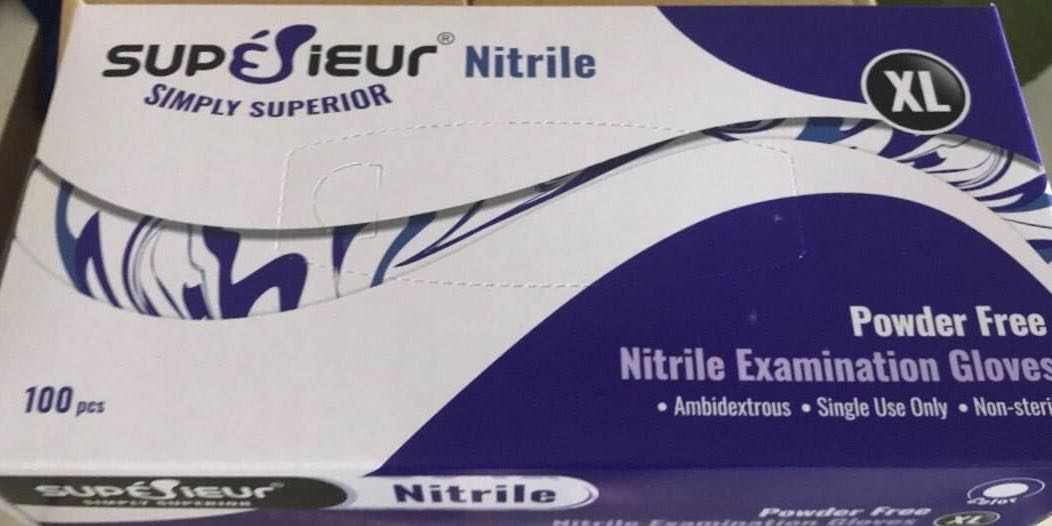 Nitrile Superieur glove on Carousell