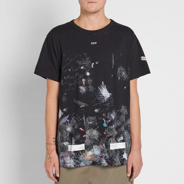Off White SS21 Galaxy Oversized Tee [S