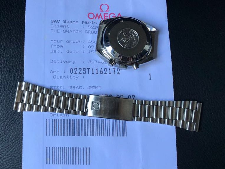 Omega deals flightmaster bracelet
