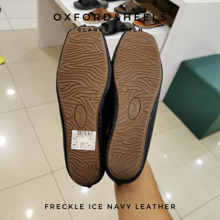 Clarks freckle ice navy blue cheap