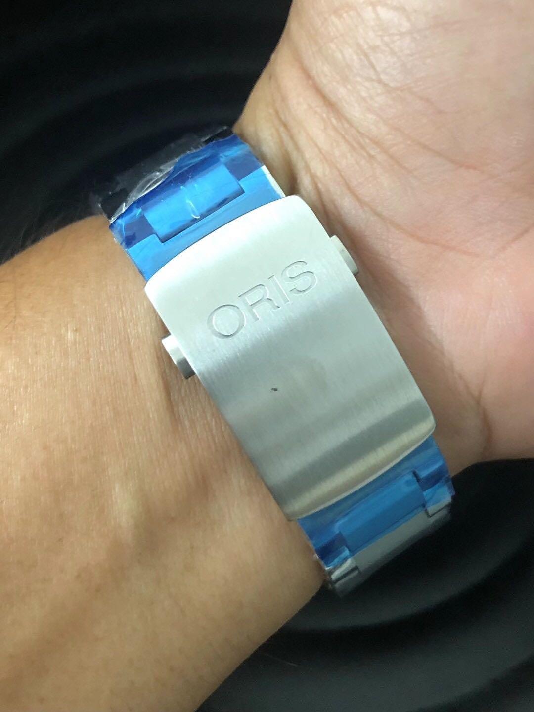 ORIS BLUE WHALE LIMITED EDITION 2 Strap Men s Fashion Watches