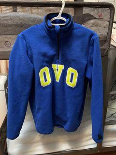 OVO Arch Polar Fleece Half Zip - Royal Blue
