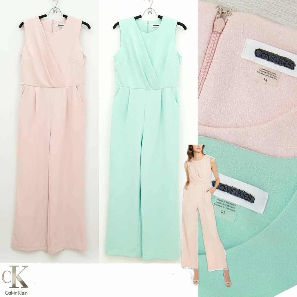 Pastel jumpsuit, Fesyen Wanita, Pakaian 