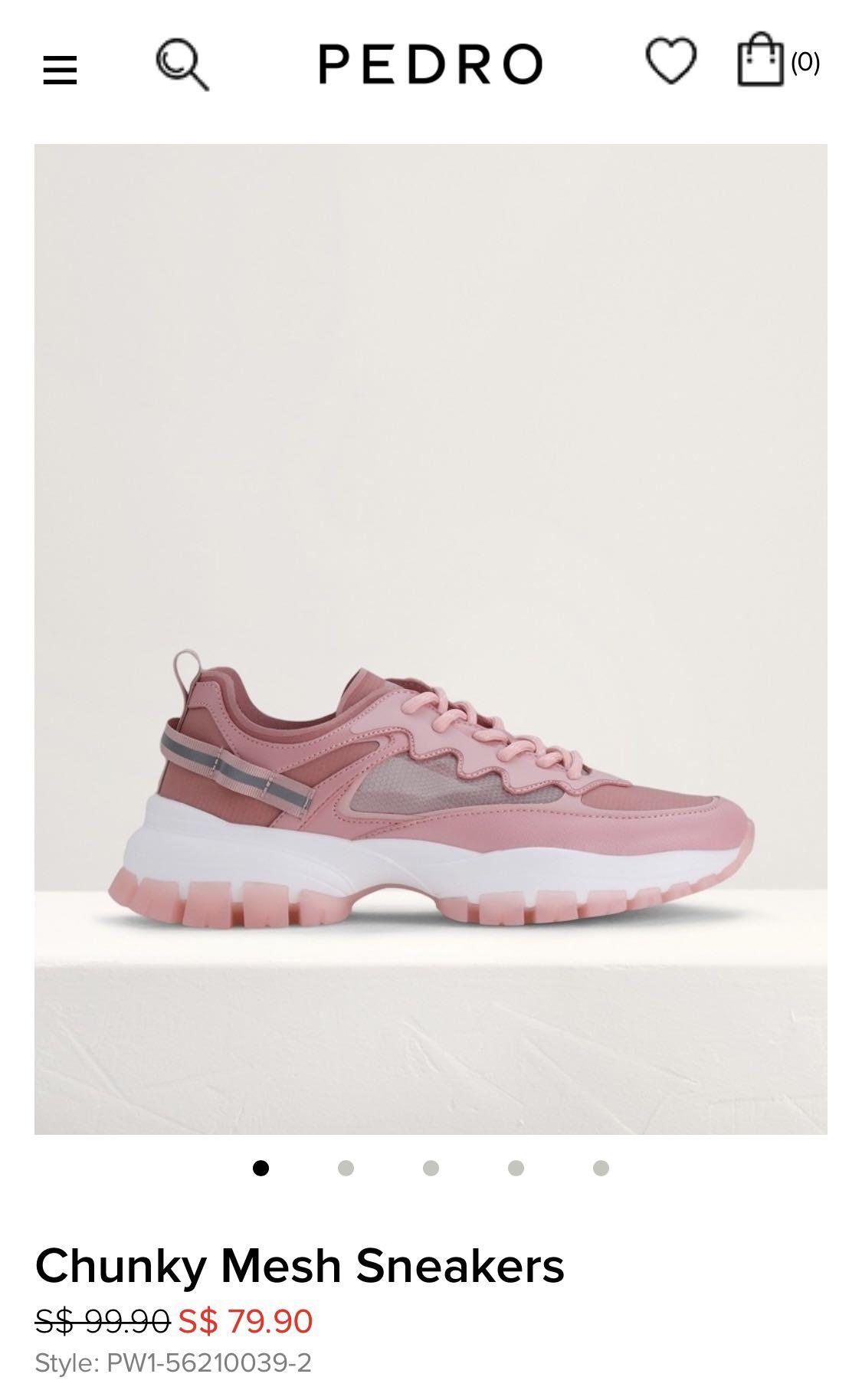 PEDRO Chunky Mesh Sneakers