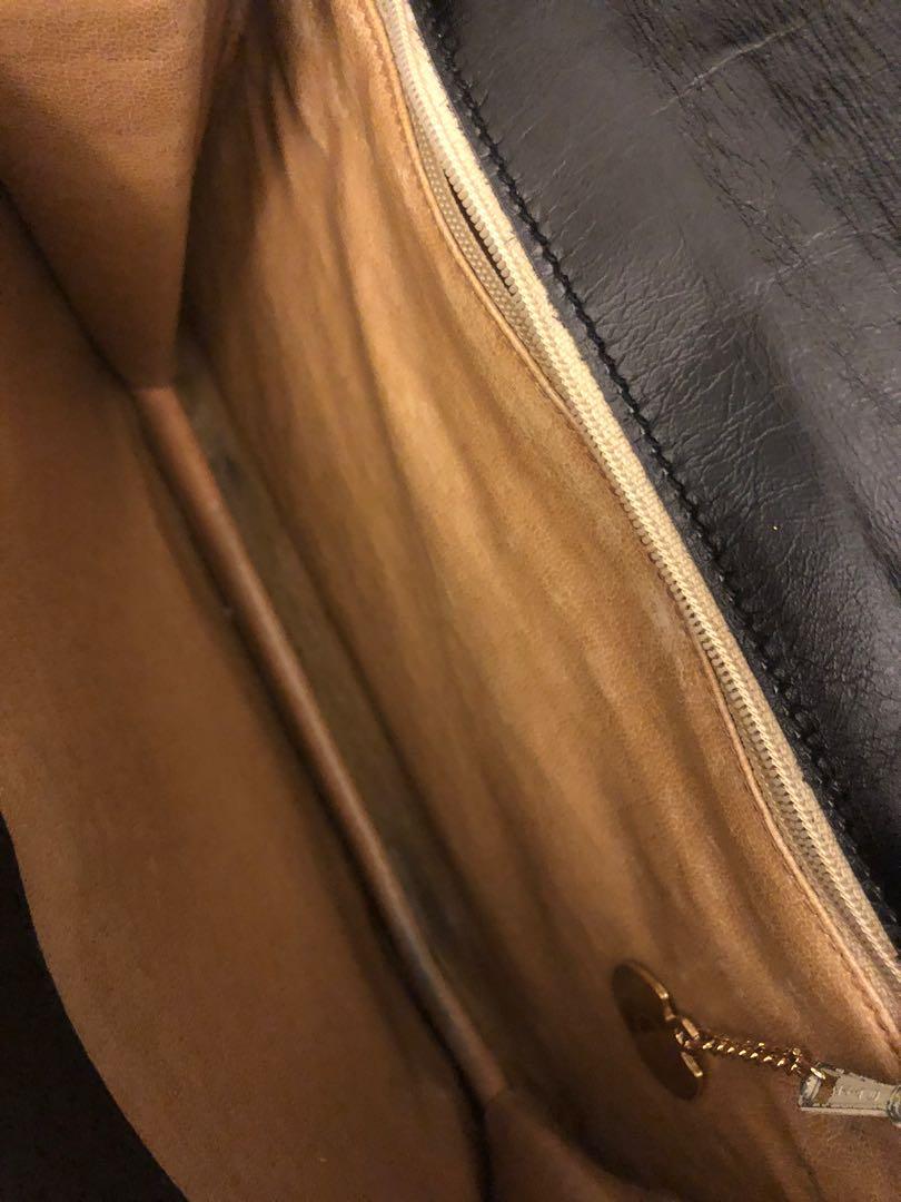 Celine CELINE Horse Mottle Gaggot Leather Shoulder Bag Brown P14552 – NUIR  VINTAGE