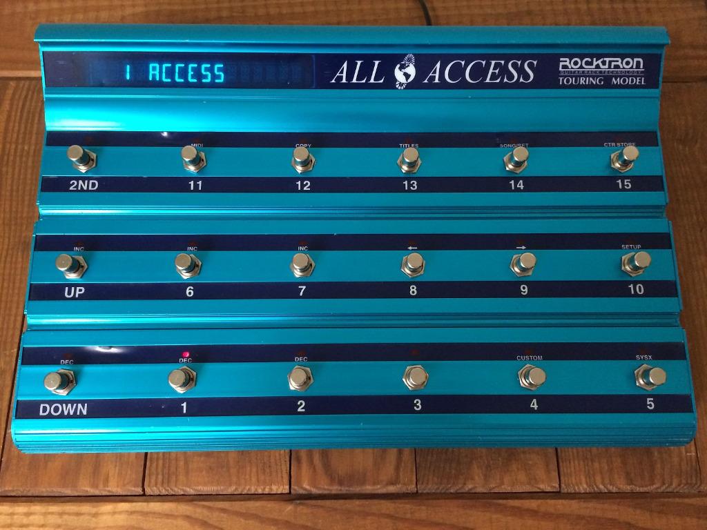 ROCKTRON ALL ACCESS オールアクセス　スイッチャー MIDI