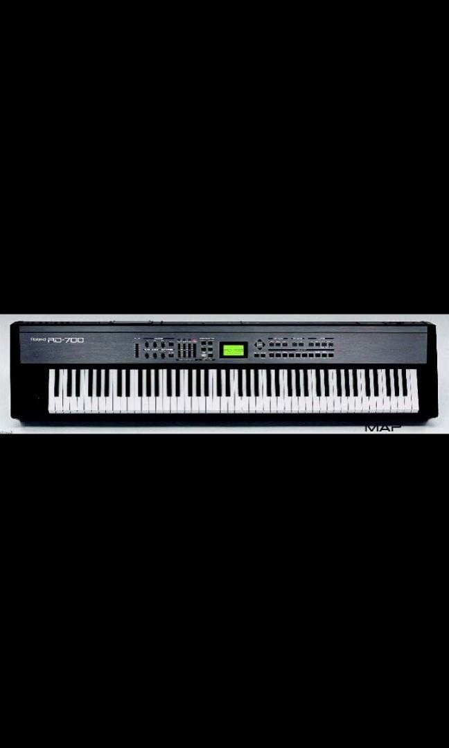 Roland Rd700 Weighted Keys Music Media Music Instruments On Carousell