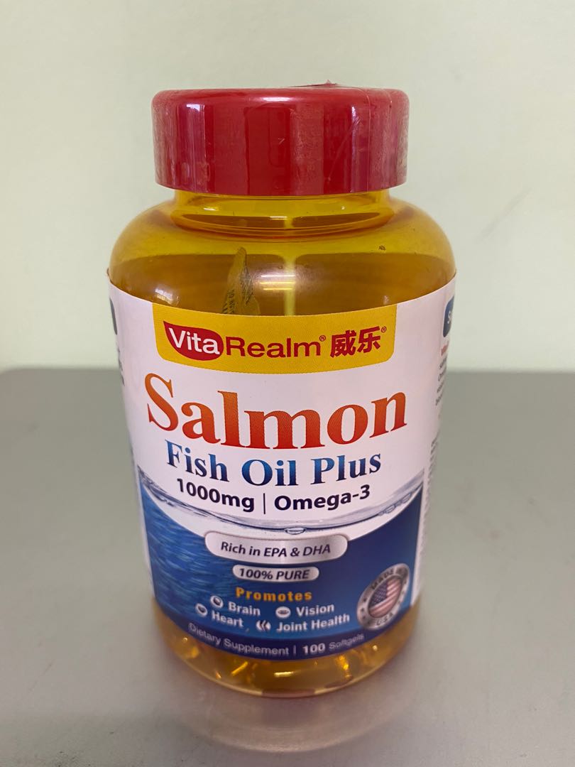 Salmon Fish Oil Plus, Health & Nutrition, Health Supplements, Health