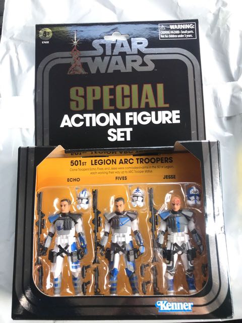 Star Wars The Vintage Collection Clone Trooper (501st Legion) Toy