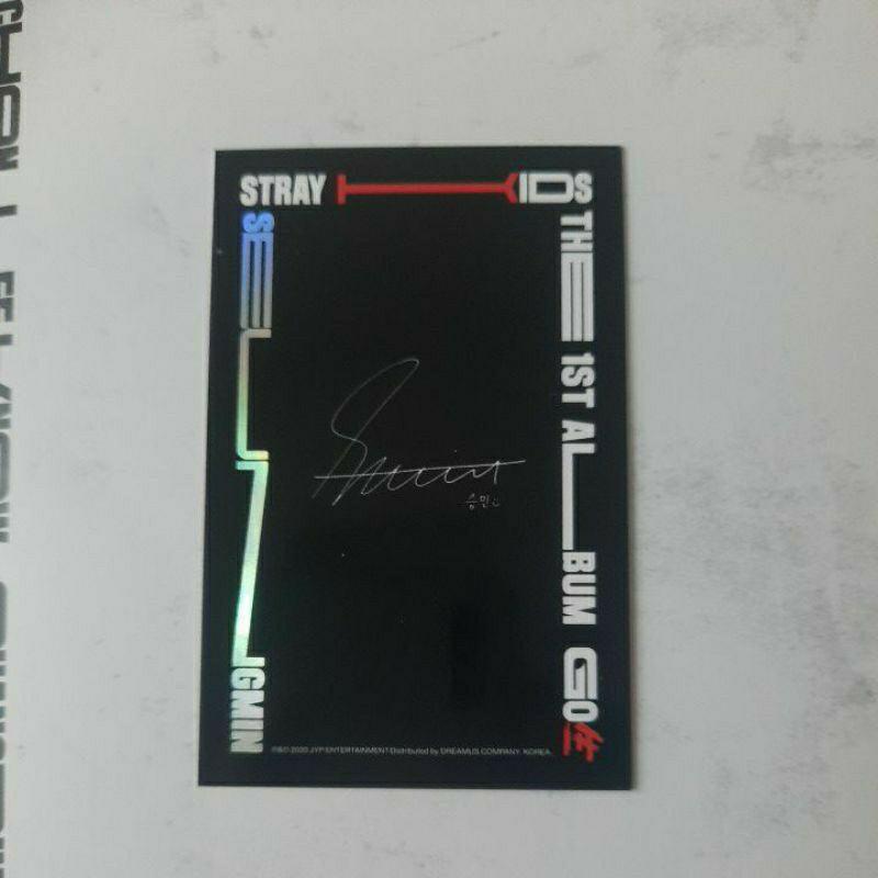Stray Kids Go Live (Limited) Photocard - Seungmin, Hobbies & Toys ...