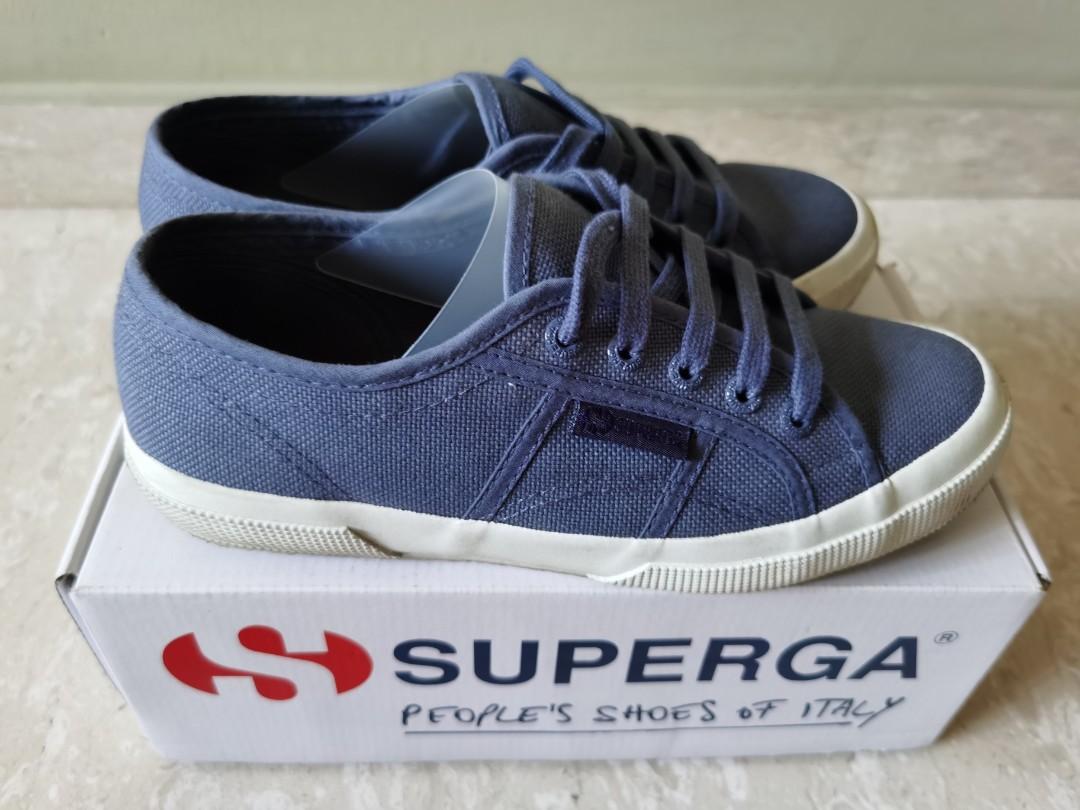 Superga blu vintage on sale