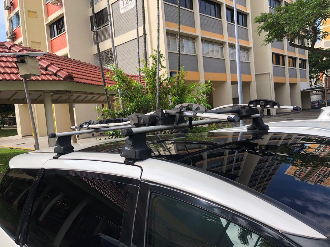 Thule roof rack for estima