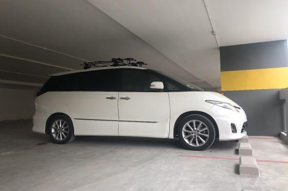Toyota estima on sale roof bars