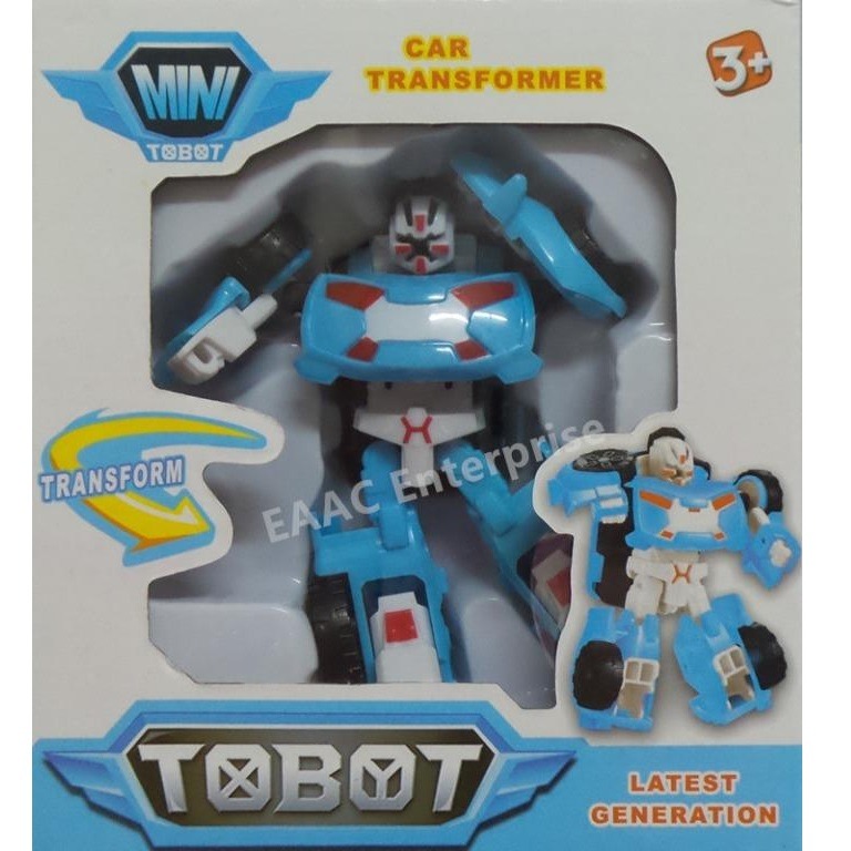 Tobot Transformation Transformer Robot Car Blue, Hobbies & Toys ...