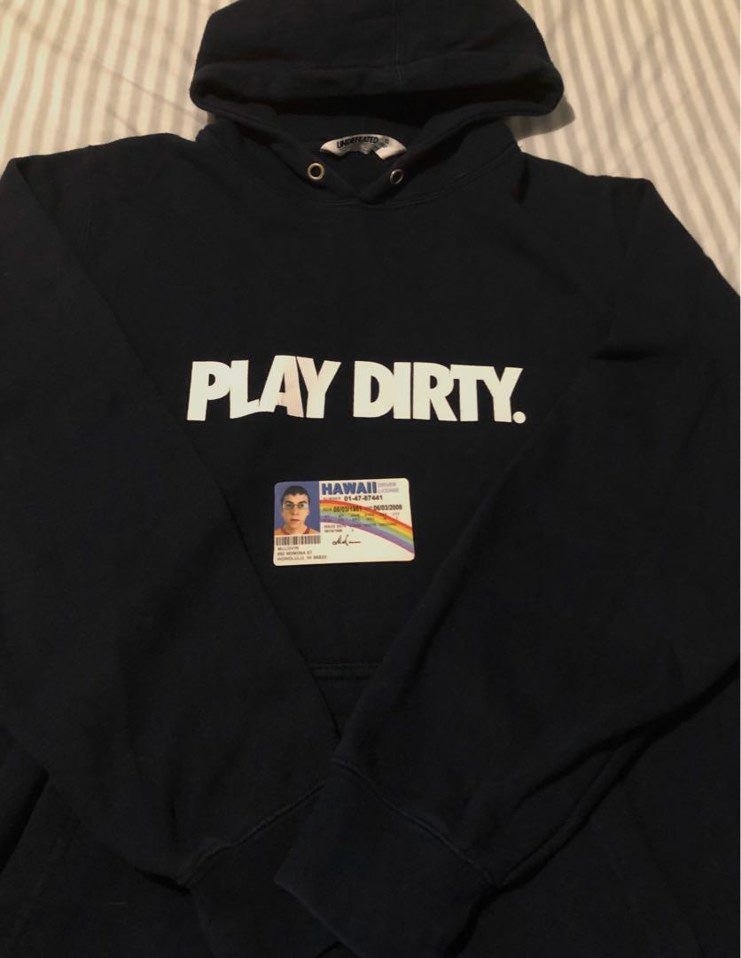 Undefeated play dirty hoodie sale