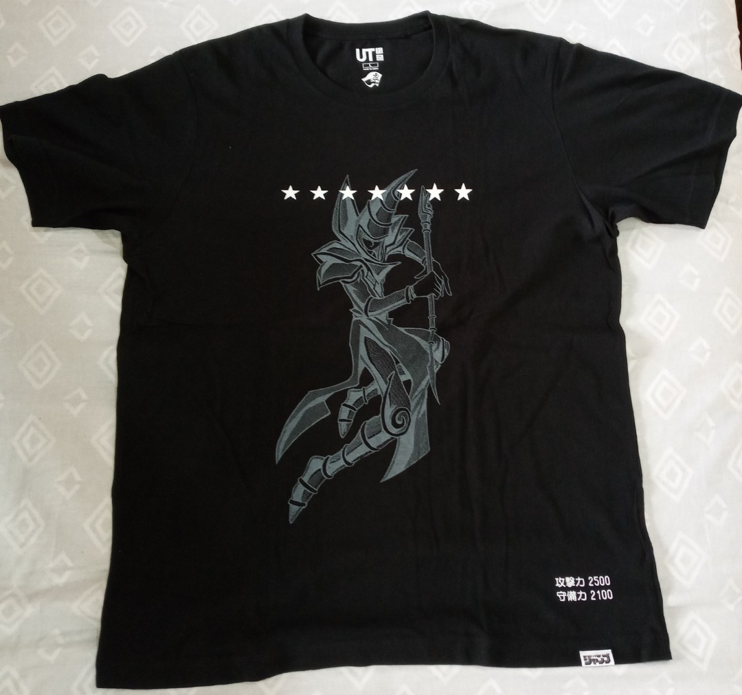 Uniqlo Yu-Gi-Oh! Dark Magician Large, Men's Fashion, Tops & Sets, Sleep ...