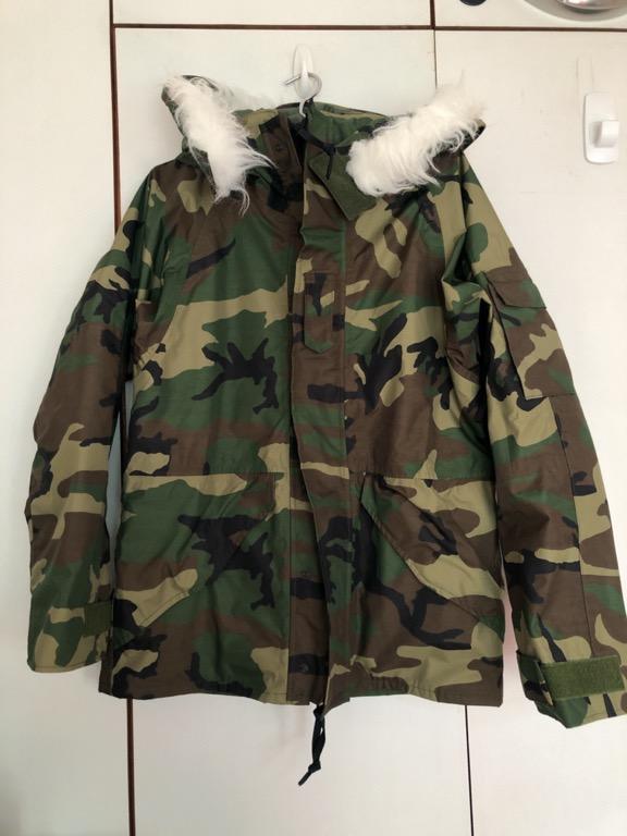 US Army Cold Wet Weather Gen 1 ECWCS Woodland Goretex Parka Jacket