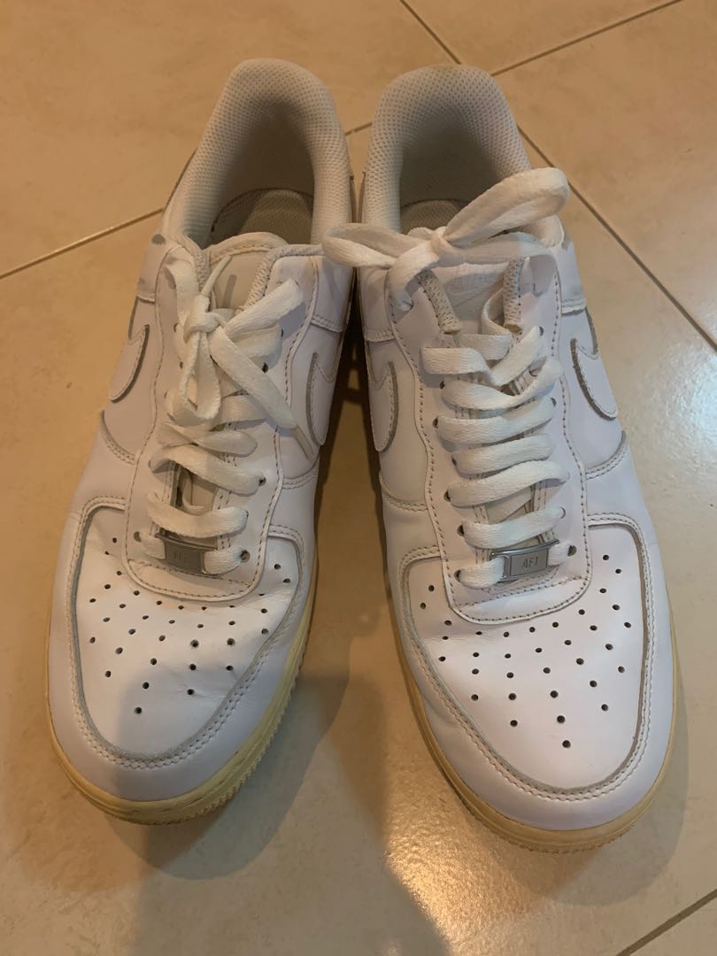 used air force ones white
