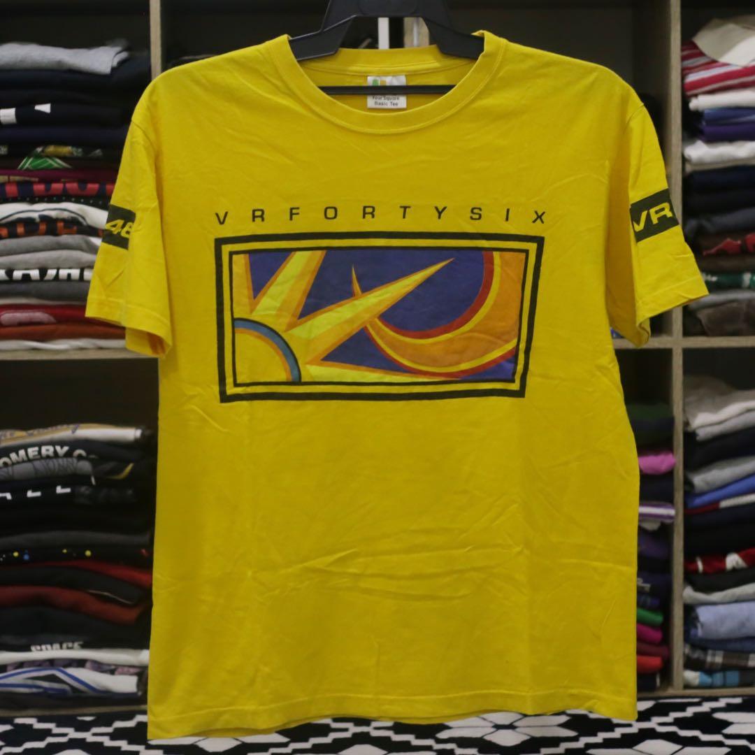Valentino Rossi VR46 Tshirt Men s Fashion Tops Sets Tshirts